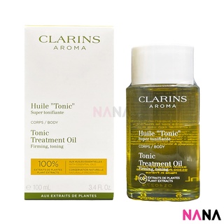 Clarins Huile "Tonic" Body Treatment Oil (100ml) หัวน้ำมัน ทรีทเม้นต์ ผิวยืดหยุ่นเรียบเนียน 100มิลลิลิตร