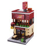 SR Sembo Block Lego Pizza Store เลโก้ ชุด ร้านพิซซ่า