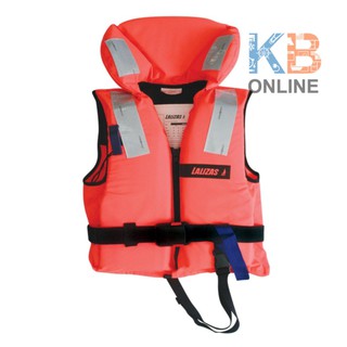 เสื้อชูชีพ แบบมีคอ นกหวีด แถบ ISO 12402-3 150N, Lifejacket ISO 12402-3 150N