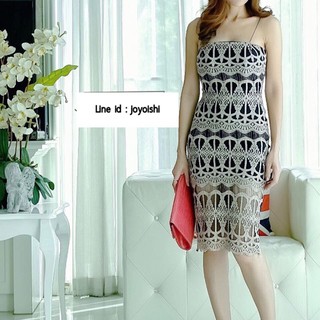 Lace Dress ซับสีดำ