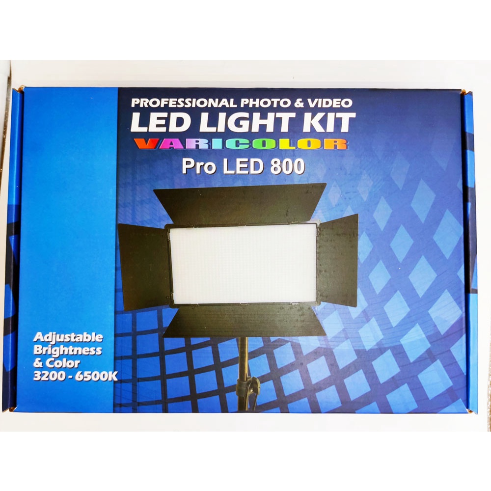Professional Photo & Video LED Light Kit Pro LED 600+ 800+ มีแบต 2 ก้อน นอกสถานที่ได้ พร้อมขาตั้ง #8