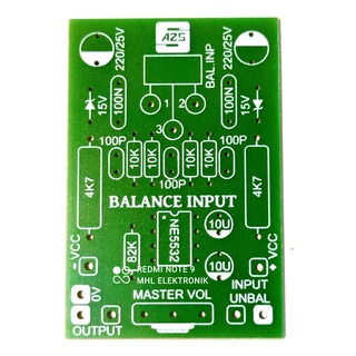 อินพุต Pcb BALANCE MONO Stirl