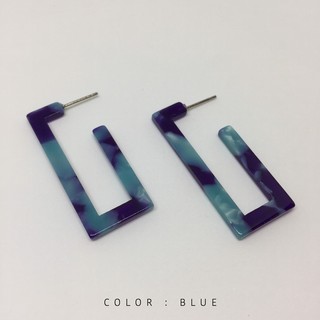 ต่างหู Geometric Acrylic Earring