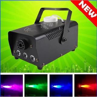 เครื่องพ่นควัน 500 w/รีโมท rgb led dj