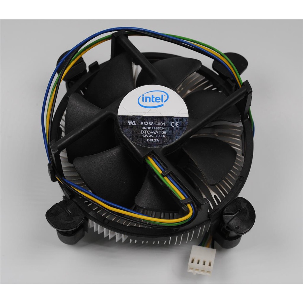 Intel LGA775 ซ็อกเก็ต CPU ฮีทซิงค์ CPU พัดลมระบายความร้อน