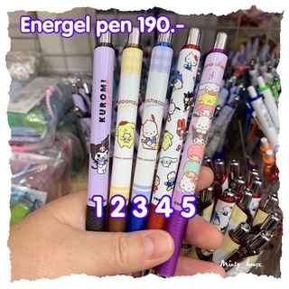 ปากกาดำ energel sanrio new item