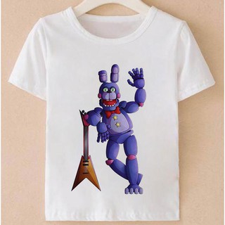 เสื้อยืด พิมพ์ลายการ์ตูน Five Night At Freddy Fnaf 3 มิติ สําหรับเด็กผู้ชาย