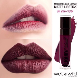 Wet n Wild Megalast Liquid Catsuit Matte Lipstick •931B Video Vixen