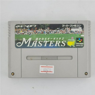 [00078] Harukanaru Augusta 2 Golf (JP)(SFC)(USED) แผ่นเกมแท้ มือสอง !!