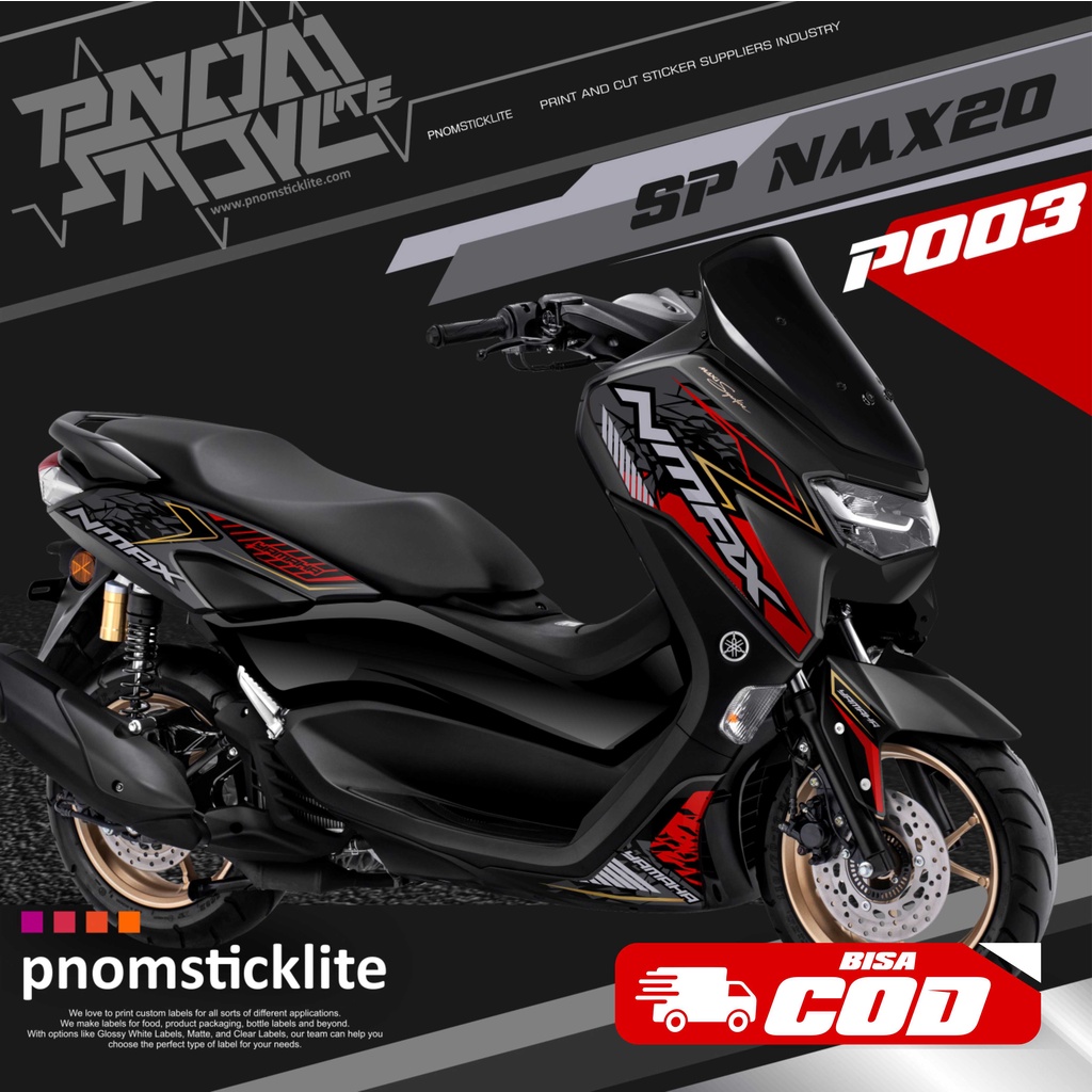 Striping Nmax 2020 2021 2022 2021 2022 สติ๊กเกอร์ตัด Nmax ใหม่ 114018