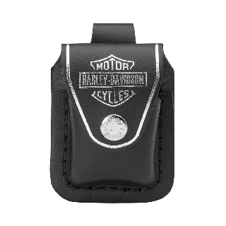 Zippo HDPBK Lighter Pouch - Black  ของแท้  นำเข้าและจำหน่ายโดยตัวแทนจำหน่าย
