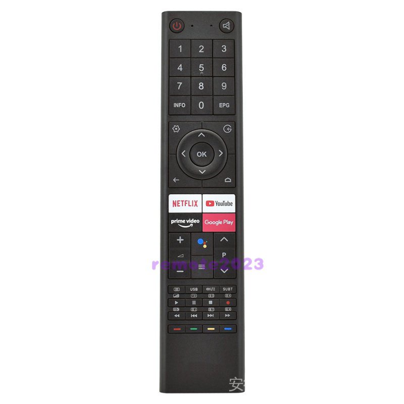 ใหม่บลูทูธเสียงรีโมทคอนโทรลสําหรับ Changhong CHiQ Android สมาร์ททีวี U43G7H U50G7H U55G7H L32G7H U65