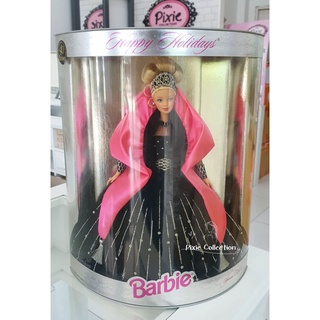 Happy Holidays 1998 Barbie Doll Special Edition Mattel ตุ๊กตาบาร์บี้ ของแท้