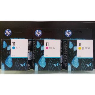 📌Hp เบอร์ 11เป็นหมึกพิมพ์ inkjetนะคะ♦มีครบสีพร้อมส่ง♦ประกันร้านค่ะ