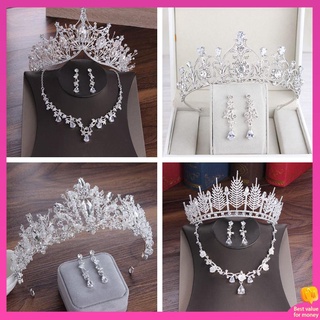 มงกุฎเจ้าหญิงผู้ใหญ่ มงกุฎนางงาม Crown Head Jewelry สาม -เจ้าสาวแต่งงานเกาหลีสุดยอดชุดแต่งงานอมตะบรรยากาศบรรยากาศมงกุฎสาววันเกิดครบรอบ 18 ปีมงกุฎ