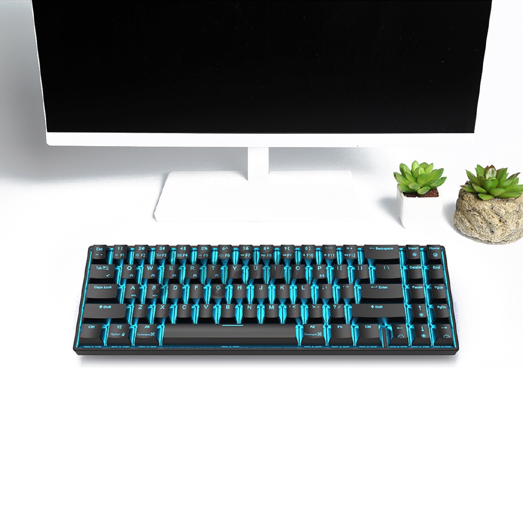 rk 71 คีย์บอร์ดเล่นเกมมีไฟ led backlight 71 คีย์ | Shopee Thailand