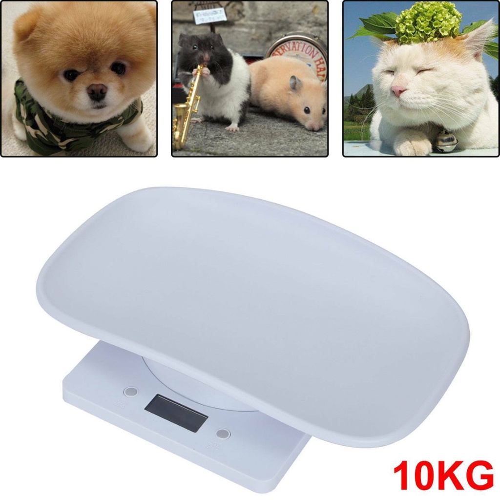 w1pc Mini Digital Scale Pet Electronic Weighing Scale Animal Children