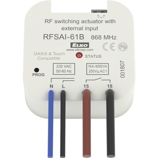 สินค้า *พร้อมส่ง* RFSAI-61B | Wireless switch unit with the input (for a pushbutton)