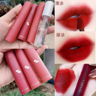 faiccia cloud lip tint ลิปสติกเนื้อกํามะหยี่กันน้ําติดทนยาวนาน(COD)