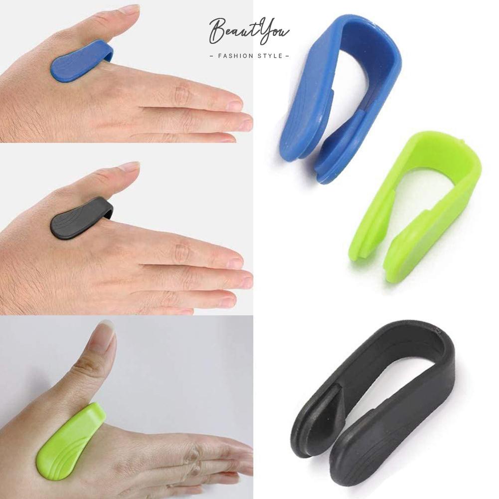 Bey-acupoint คลิปนวดปวดหัวไมเกรนบรรเทาความดัน Hukou Point Clip (สีน้ําเงิน)