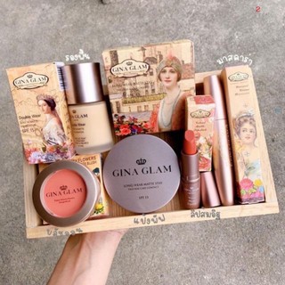 เซตแต่งหน้า GINA GLAM (จีน่า แกลม ) Make up Set  5 ชิ้น