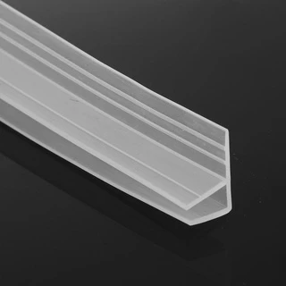IMIHAN1 1M 6-12 มม.FU h Shape Seal Strip Home & Living Home Improvement ฮาร์ดแวร์ประตูกระจก Weatherstrip