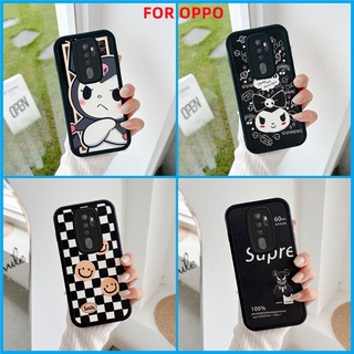 เคส OPPOA5 2020 A9 2020 เคสโทรศัพท์ซิลิโคนแบบหนัง คูโลมิ หมีรุนแรง KLQ