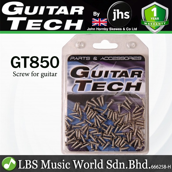 Guitar Tech GT850 Screw for Scratchplate กีตาร์ไฟฟ้า (GT 850)