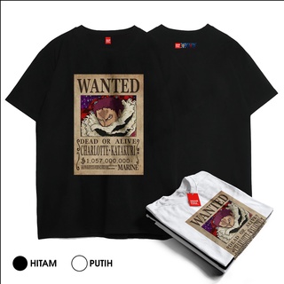 Dearyoustore - charlotte เสื้อยืด ผ้าฝ้าย พิมพ์ลายโปสเตอร์ one piece original combed 30sSize S-5XL