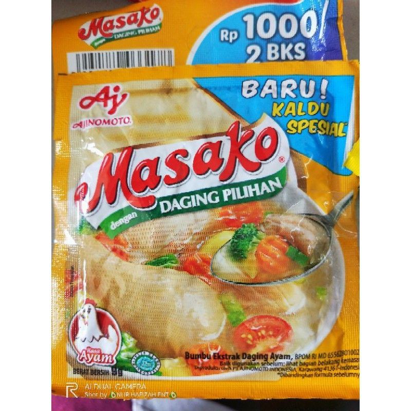 Masako ayam 9gram 12 pcs