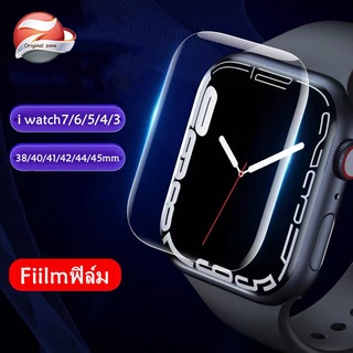 ฟิล์มใช้สำหรับแอปเปิลวอ watch7 41mm 45mm film Watch Sport Series7/6/5/4/3/2/1/SEฟิล์ม FILM 38mm 40mm 42mm 44mm