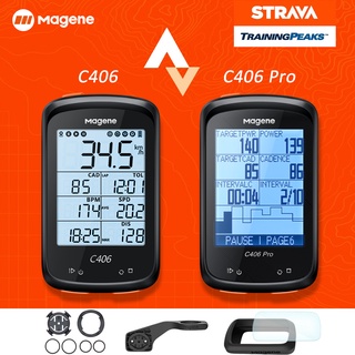 Magene C406 Pro 306 เครื่องวัดระยะทาง แบบไร้สาย กันน้ํา สําหรับรถจักรยาน MTB