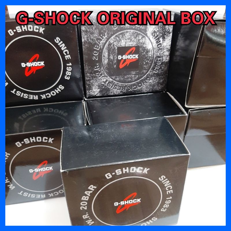 G-SHOCK BOX & TIN***