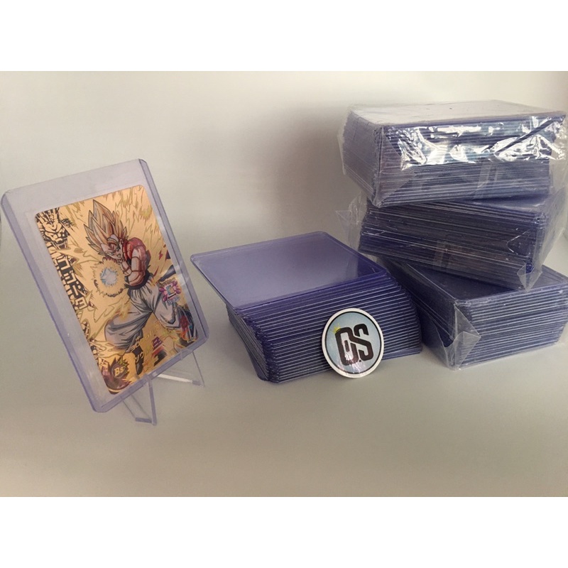 Toploader แผ่นละ 5 ฿ ส่งจากไทย ท็อปโหลดเดอร์สำหรับใส่ดูแลการ์ดและรูปภาพ