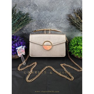 CIRCULAR DETAIL CROSSBODY BAG