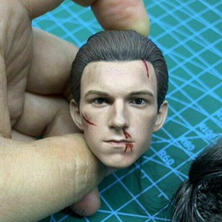 elitemen 1/6 spider man tom holland head sculpt โมเดลตุ๊กตาของเล่นสําหรับเด็ก 12