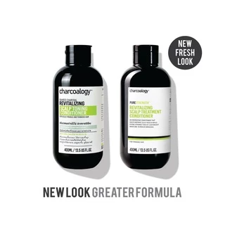 [การันตีด้วยรางวัล] ชาร์โคโลจีครีมนวดผมถ่านไม้ไผ่ สูตรลดผมร่วง Charcoalogy Revitalizing Conditioner