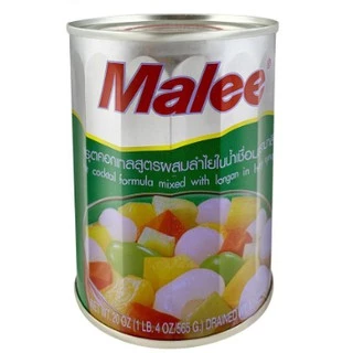 มาลี ผลไม้กระป๋อง ผลไม้ในน้ำเชื่อม 565 ก.