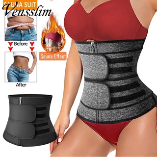 เข็มขัดรัดเอวกระชับสัดส่วนเอว Trimmer Body Shaper สําหรับผู้หญิง Neoprene