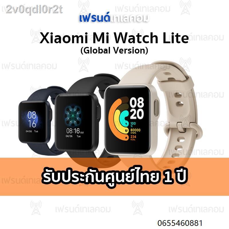 100 % ต้นฉบับ 100 % จัดส่ง✜■❧ลดวันเดียว!🔥จัดส่งเร็วจากร้านใหม่🔥 Xiaomi Mi Watch Lite นาฬิกาสมาร์ทวอทช์ GPS กันน้ำ