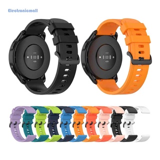 [ElectronicMall01.th] สายนาฬิกาข้อมือซิลิโคน สําหรับ Xiaomi MI Watch S1 Active Watch Color