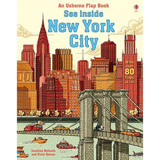 หนังสือความรู้ทั่วไปภาษาอังกฤษ See inside New York City (Board book)