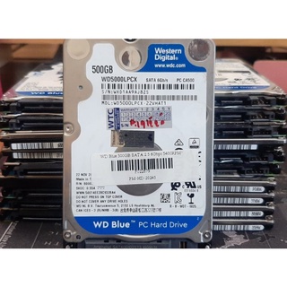 ฮาร์ดดิสโน๊ตบุ๊ค PC WD Blue 500GB SATA 2.5 6Gbps 5400RPM" Internal Hard Disk SATA 3 สินค้ามีประกัน