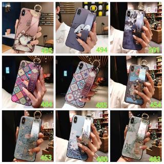 Case Huawei P40 Pro P40 Lite Nova 7i Nova 5T Note 5i Pro Nova 3i Nova 4 4e Nova 6 Nova 6SE P30 Pro P30 Lite P20 Pro P20 Lite 2019 Mate 30 Mate 30 Lite Mate 20 Pro Mate 10 Pro Y9 Prime 2019 Y7 Y9 2019 Honor 20 Lite Wristband Lattice Garden Case Cover