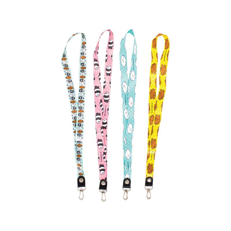 สายคล้องคอ WE BARE BEARS 420×30 mm (จำนวน 1 ชิ้น)