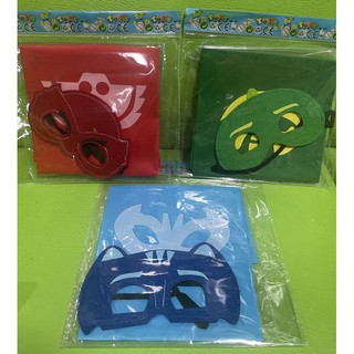 หน้ากาก และผ้าคลุม pj mask พี เจ มากส์