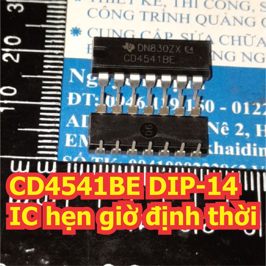 5 ชิ้น CD4541BE HEBE HEF HCF CD4541 DIP-14 จับเวลา IC kde6484