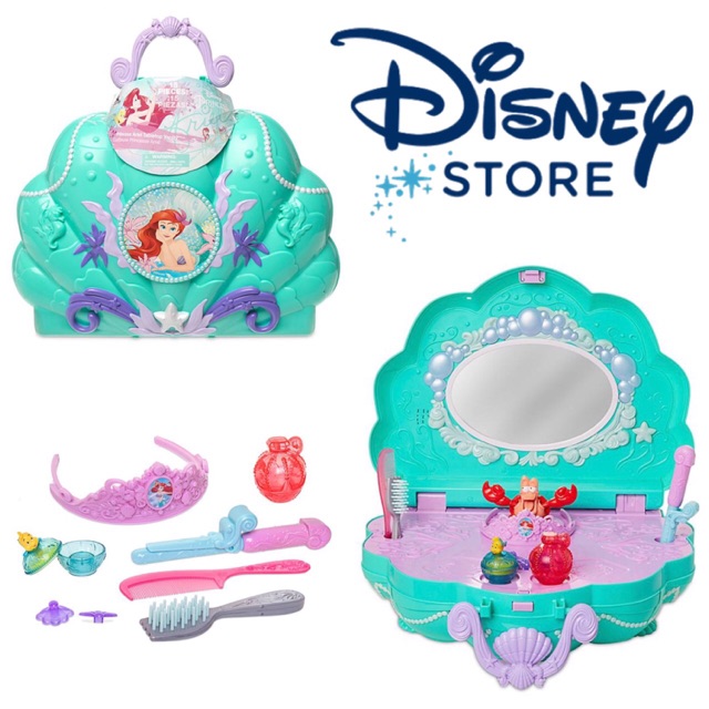 Ready stock พร้อมส่งจ้า โต๊ะเครื่องแป้งเอเรียล จาก Disney Store USA มีเสียงเพลง มีไฟ Ariel