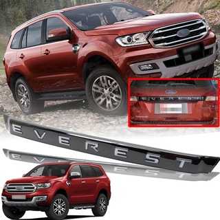 คิ้วฝาท้าย FORD คิ้วท้าย ครอบท้าย ฟอร์ด EVEREST ปี 2015 - 2018 แบบ LED