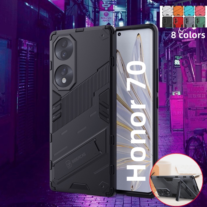 เคสโทรศัพท์มือถือ ป้องกันเลนส์กล้อง กันกระแทก สไตล์พังก์ สําหรับ Honor 70 Pro Plus 5G 70Pro 70Pro+ honor70 – โปรปัง